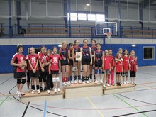 Siegerehrung U14 weibl. in Norden